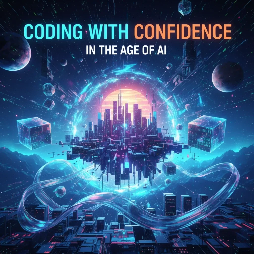 Coding with Confidence in the Age of AI – Ultimate Digital Guide for Developers | Learn Smart Coding with AI-Powered Platforms | eBook, Instant Download, Beginner-Friendly