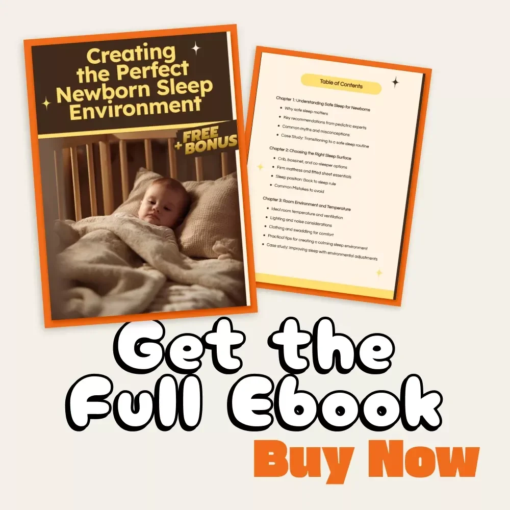 Creating the Perfect Newborn Sleep Environment | Safe Sleep eBook for Parents | Learn What Is a Safe Sleep Environment for Newborns