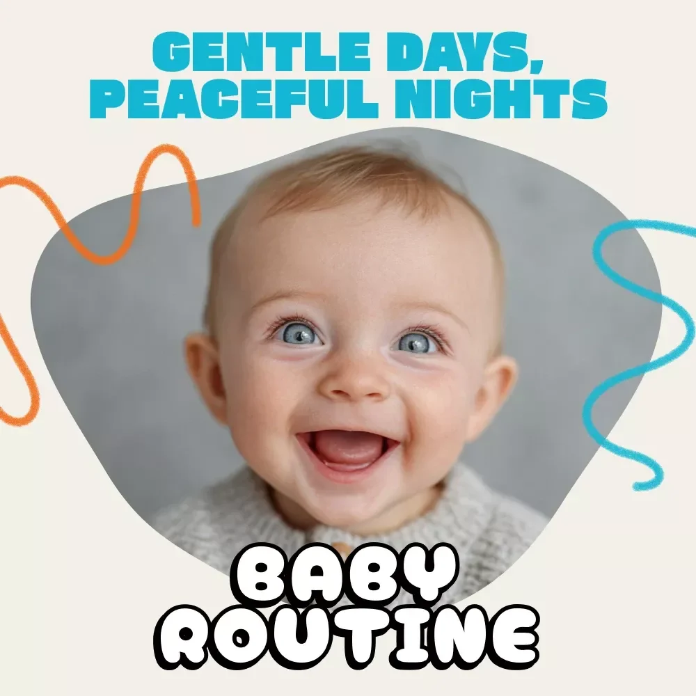 Gentle Days, Peaceful Nights | Baby Routine Guide | How to Gradually Create a Day/Night Rhythm | Digital Download for Calm Sleep & Happy Days