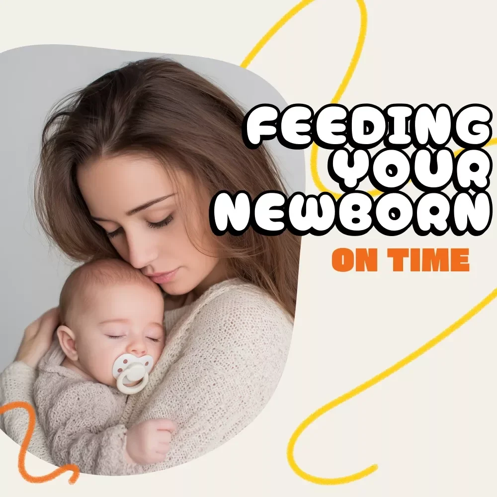 Feeding Your Newborn on Time | Printable New Parent eBook Guide | Baby Feeding Schedule, AI Tracking Tips, and Sleep Routine Support for Newborns