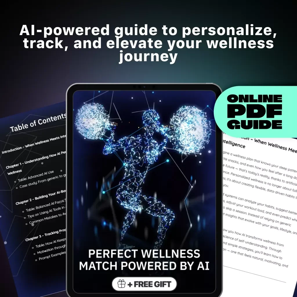 Perfect Wellness Match Powered by AI – Personalized Wellness Plans from AI | Digital Guide for Smarter, Healthier Living
