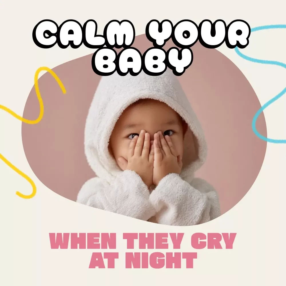 How to Calm Your Baby When They Cry at Night | Gentle Parenting Guide for Sleepless Nights | Digital Download for New Parents | Learn How to Calm a Baby Crying at Night with AI Support & Soothing Routines
