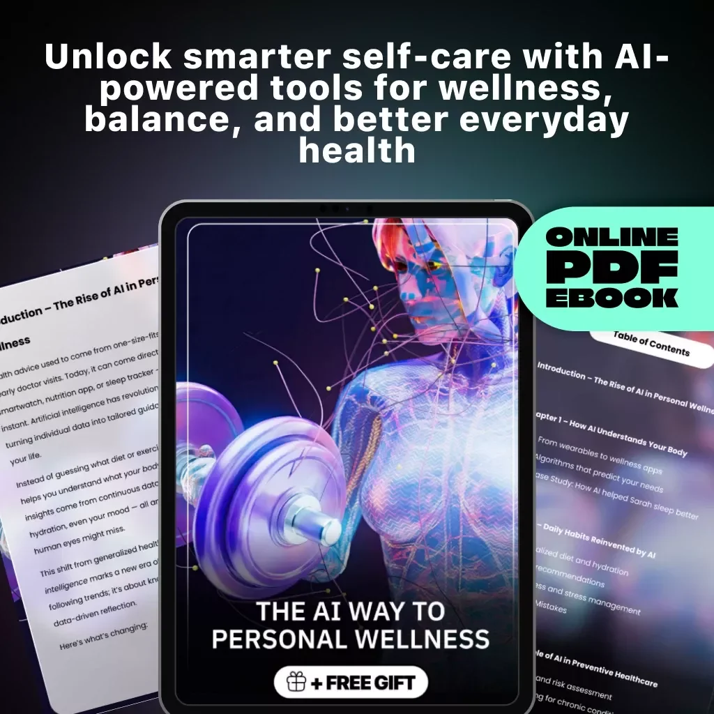 The AI Way to Personal Wellness – Digital eBook | AI Health Guide for Smarter Self-Care, Personalized Wellness, and Preventive Healthcare