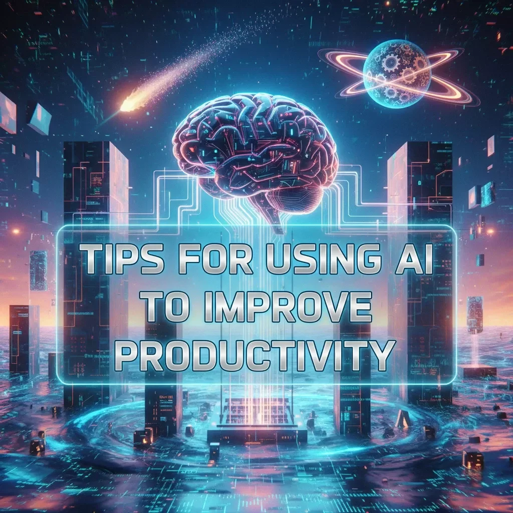 Tips for Using AI to Improve Productivity: Digital Download Guide, eBook & Checklist for Time Management, Task Automation, Creativity Boost, and AI Productivity Tools
