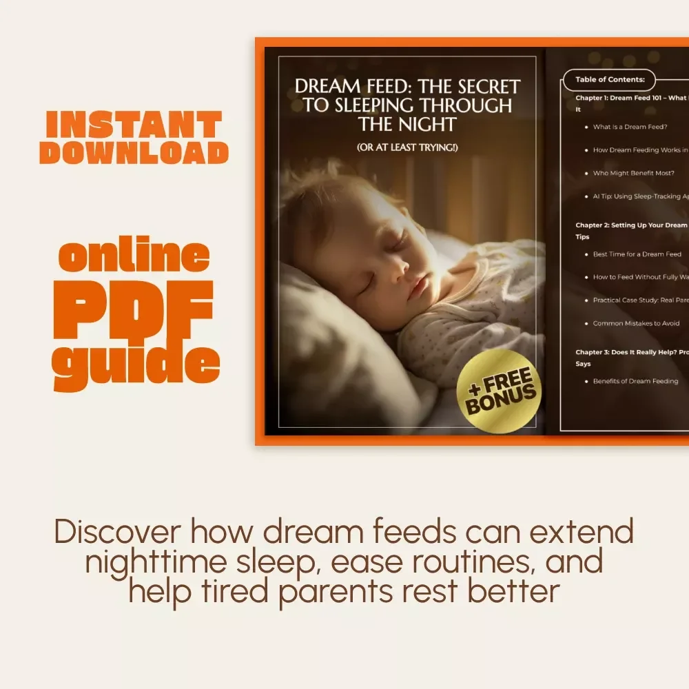 Dream Feed: The Secret to Sleeping Through the Night (or at Least Trying!) | Baby Sleep Guide | What Is Dream Feed and Does It Help?