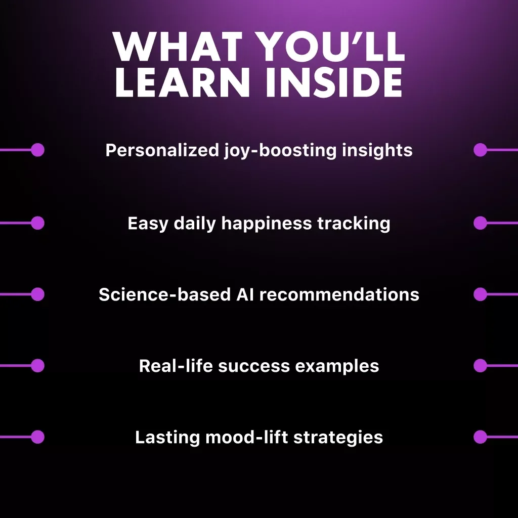 Happiness by Design: Using AI to Discover Your Joyful Activities | Digital Guide for How to Use AI to Find Activities That Boost Happiness | Self-Discovery eBook for Mindful Living