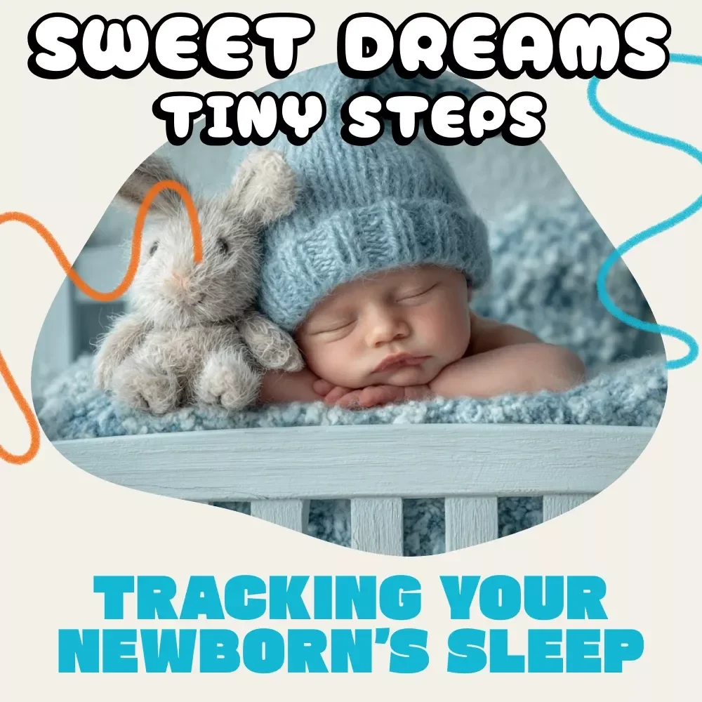 Sweet Dreams, Tiny Steps: Tracking Your Newborn’s Sleep in the First Month | Digital Guide for New Parents | Learn How to Track Newborn Sleep in First Month with Practical Tips, Templates & AI Tools