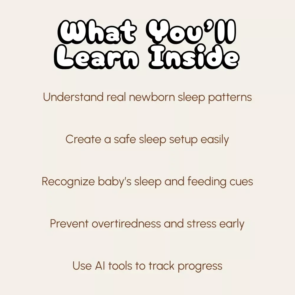 How Long Should Newborn Sleep in First 72 Hours | Newborn Sleep Guide | Baby Sleep Schedule | Safe Sleep Checklist | Digital Download for New Parents
