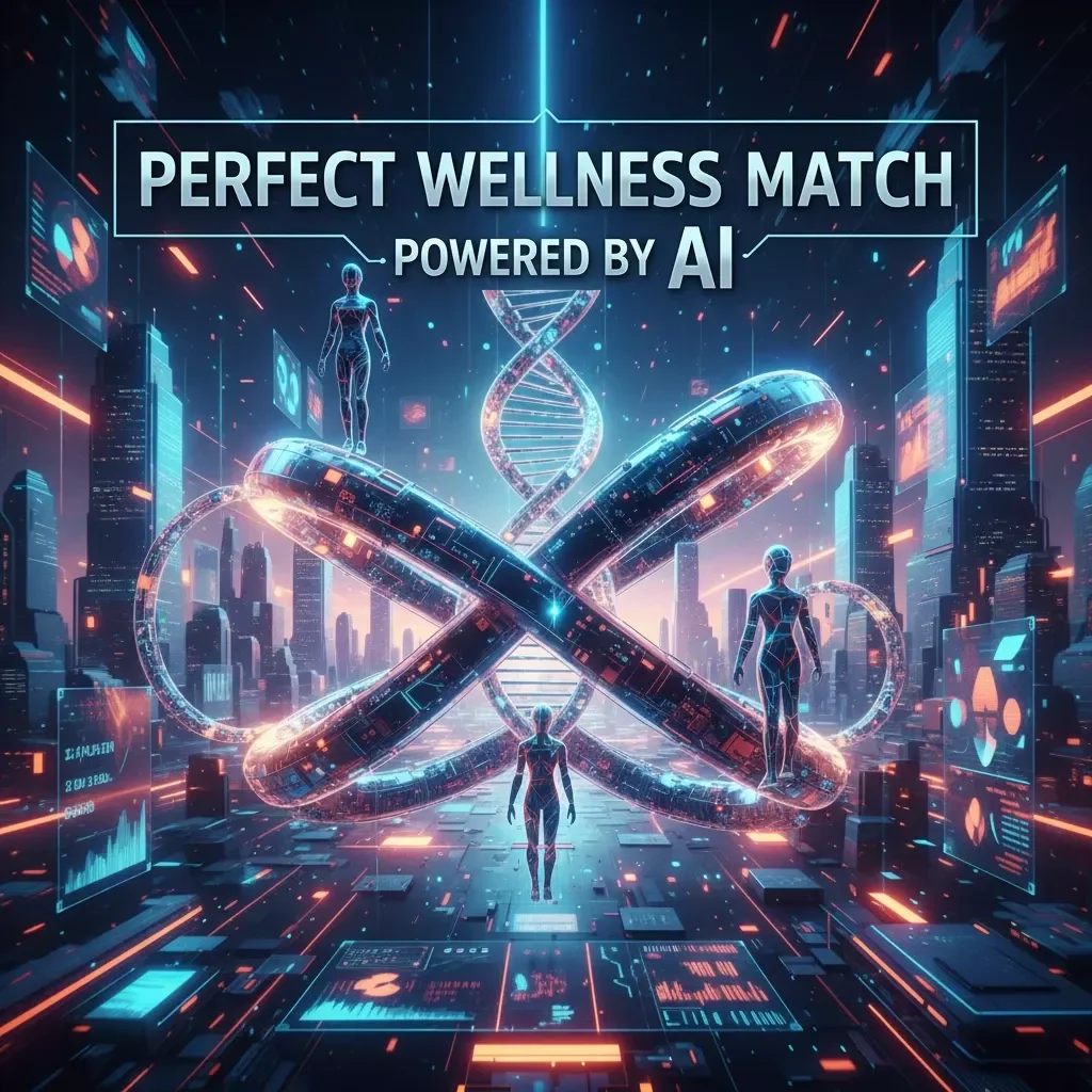 Perfect Wellness Match Powered by AI – Personalized Wellness Plans from AI | Digital Guide for Smarter, Healthier Living