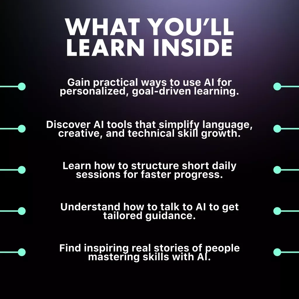 Learn Smarter and Faster with AI | eBook Guide on How to Use AI to Learn New Skills, Build Smarter Study Habits, and Unlock Your Full Potential