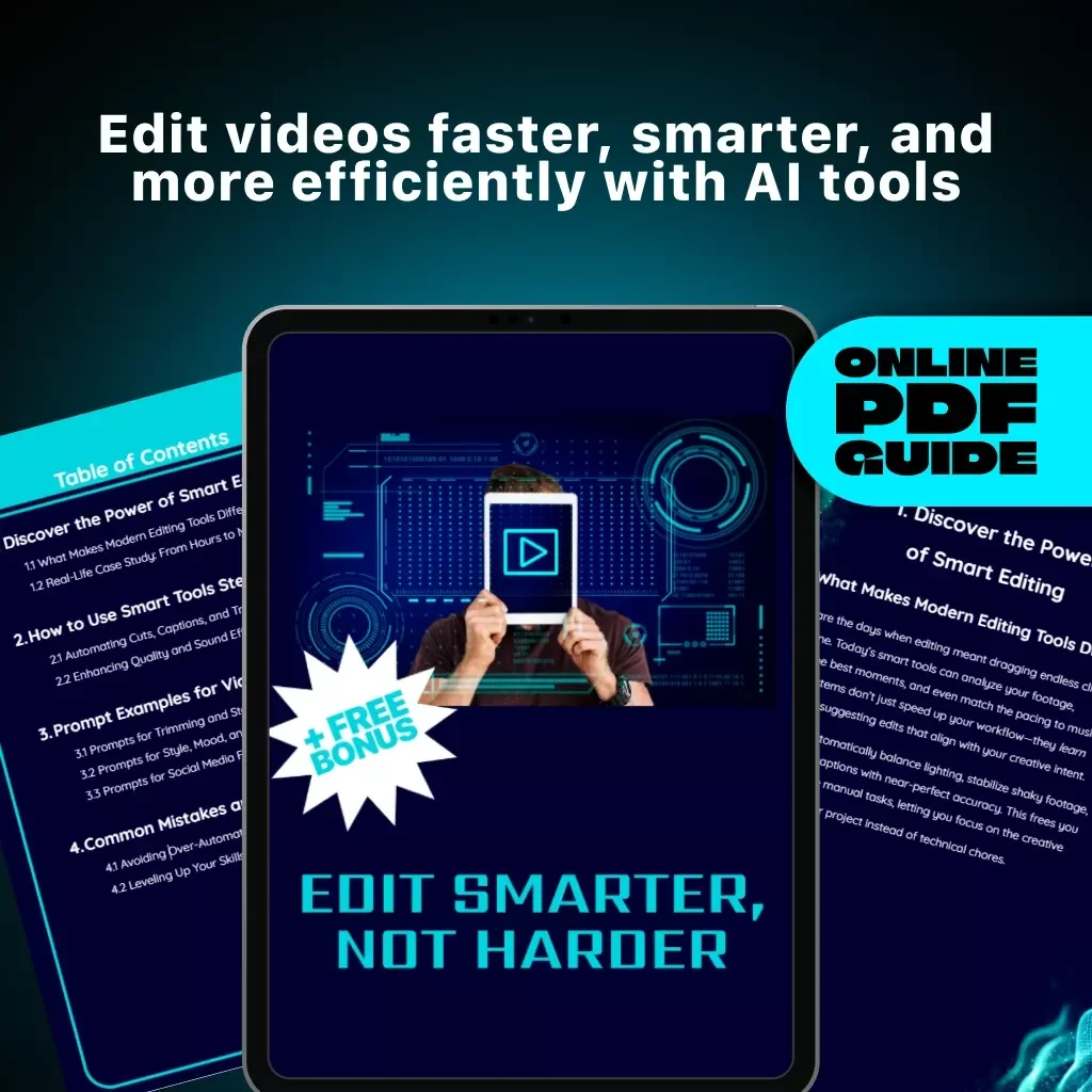 Edit Smarter, Not Harder: The Ultimate Guide on How to Use AI for Video Editing to Save Time and Boost Creativity