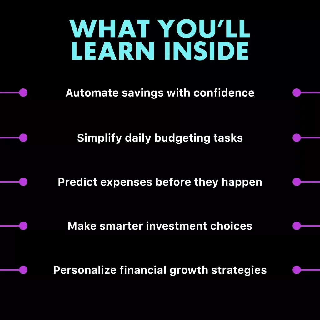 Smart Savings with Artificial Intelligence | AI Money Management eBook, Digital Guide for Smarter Budgeting, Investing & Financial Growth