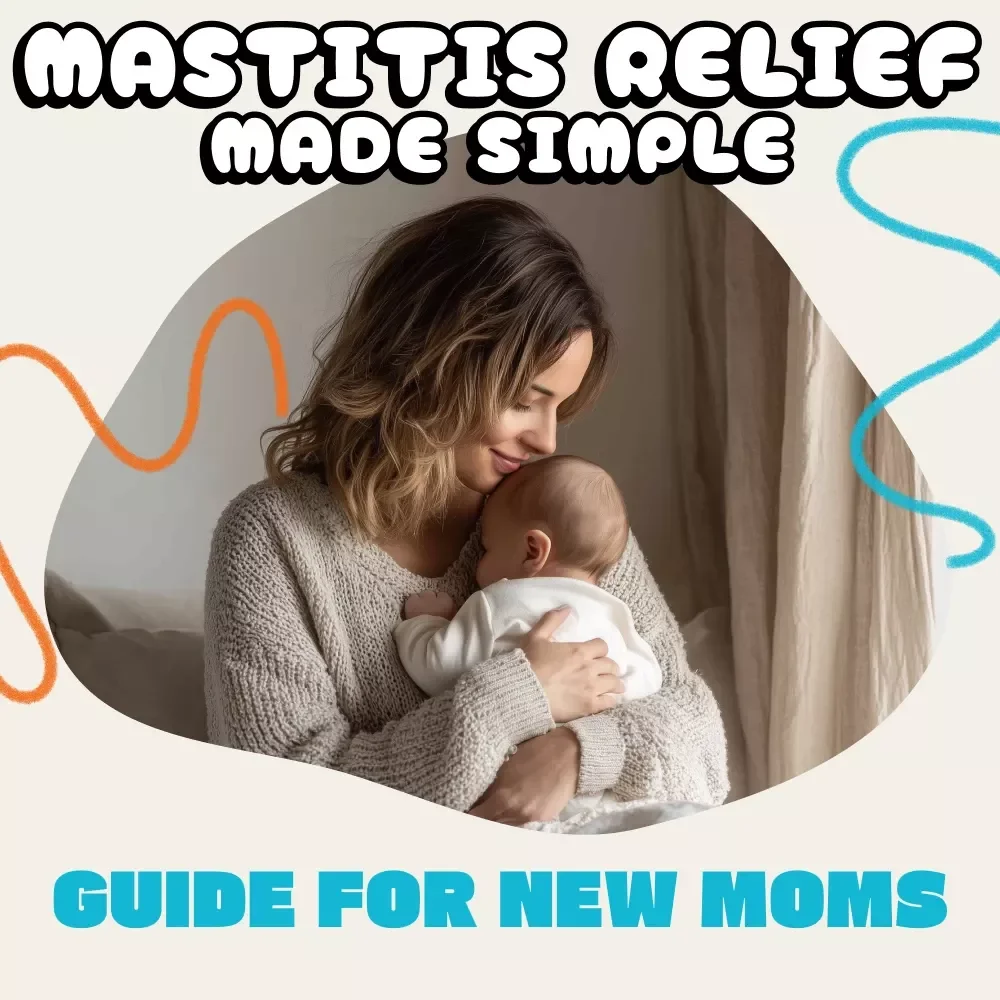 Mastitis Relief Made Simple | eBook Guide for New Moms | How to Relieve Mastitis Fast & Naturally | Breastfeeding Support Digital Download