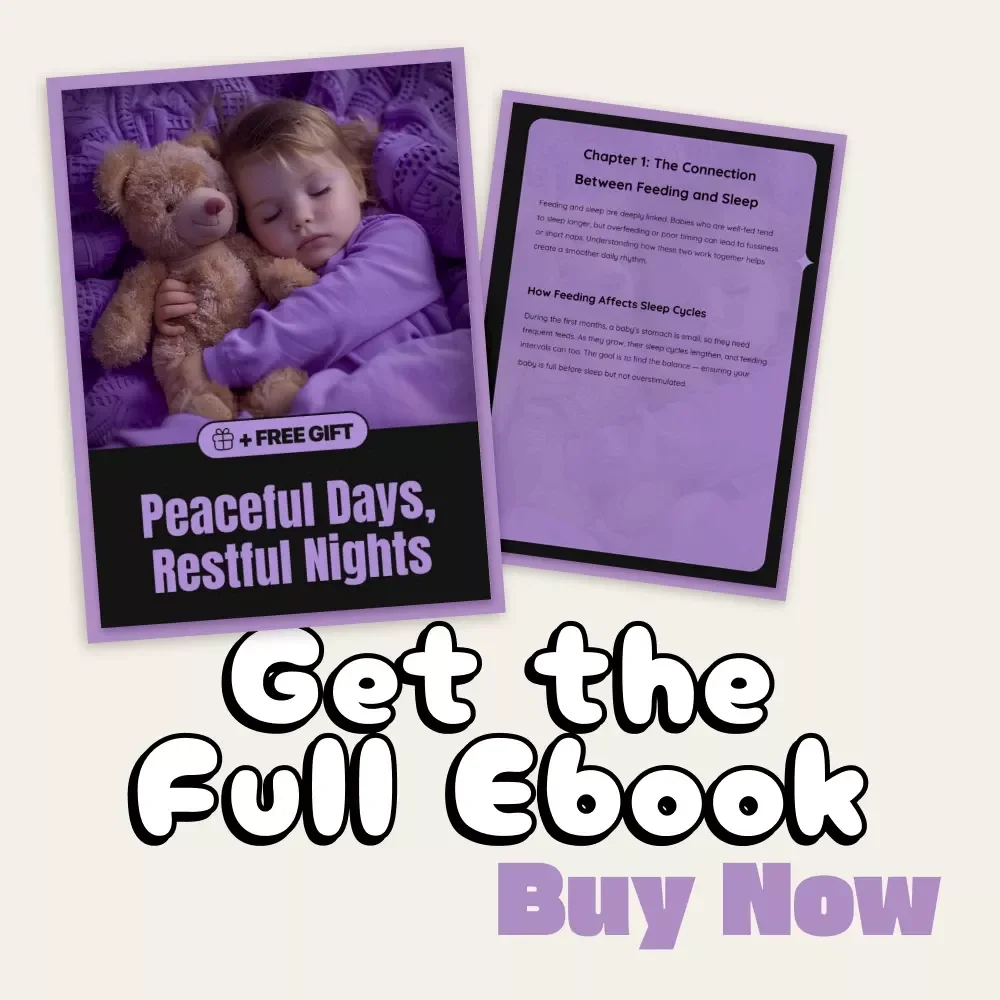 Peaceful Days, Restful Nights | Baby Feeding & Sleep Balance eBook | How to Balance Feeding & Sleep Guide for New Parents | Gentle Baby Routine Planner | Digital Download