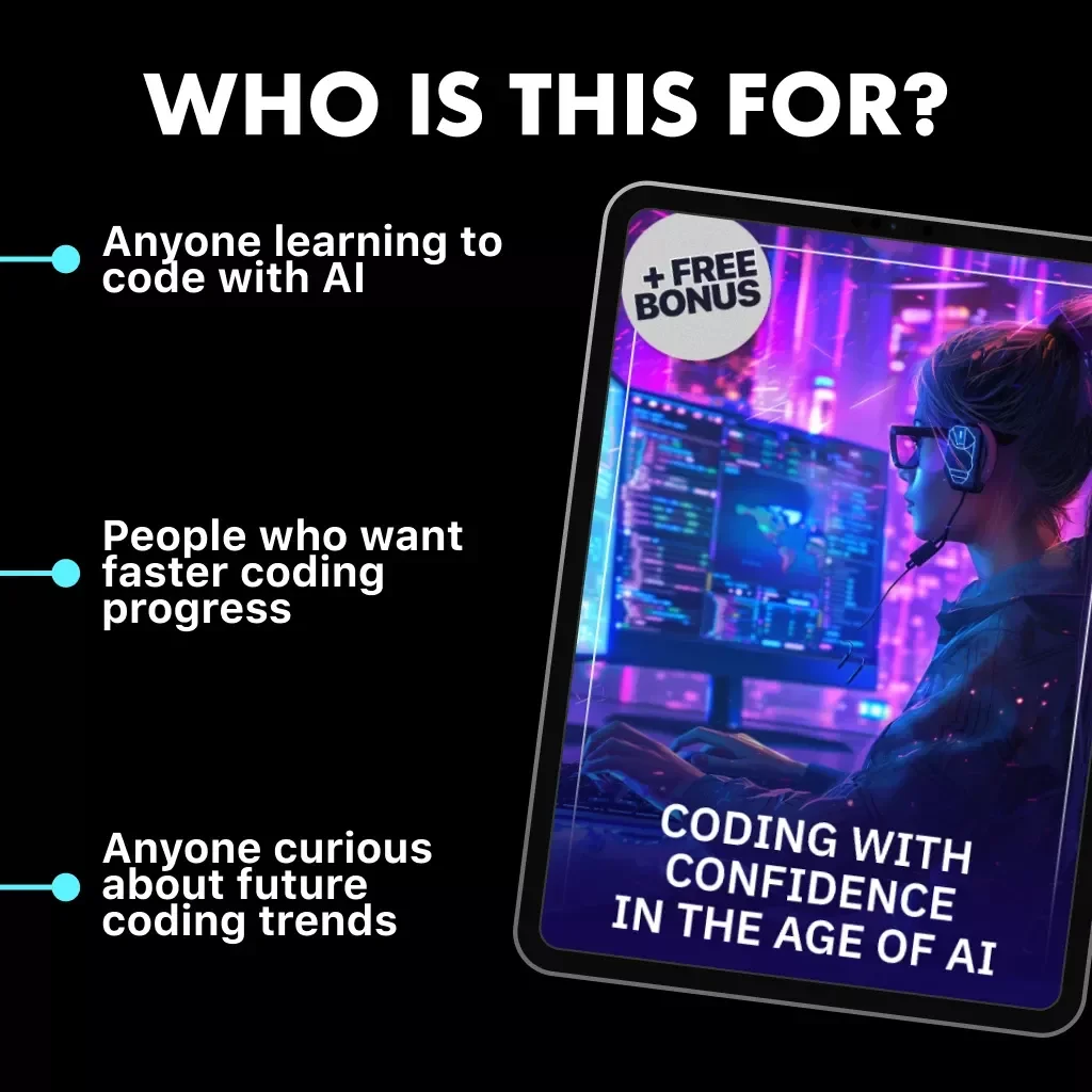Coding with Confidence in the Age of AI – Ultimate Digital Guide for Developers | Learn Smart Coding with AI-Powered Platforms | eBook, Instant Download, Beginner-Friendly