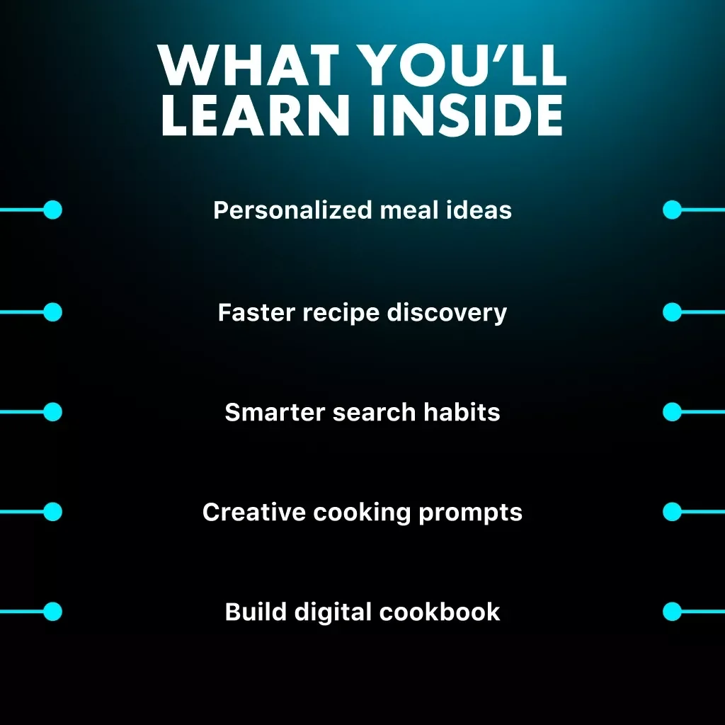 Smart Cooking Made Simple | AI Recipe Guide for Effortless Meals, Everyday Inspiration & Smart Cooking Tips | How to Use AI to Find Recipes for Your Perfect Dish