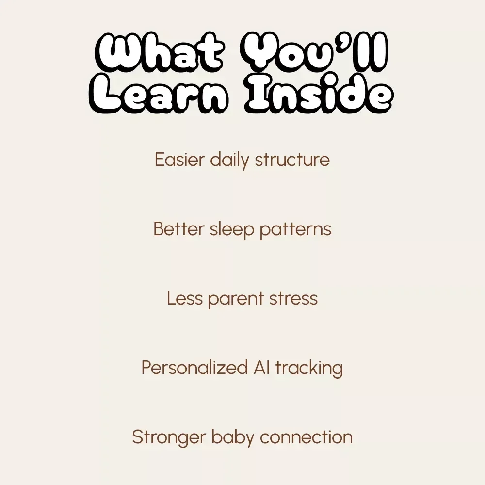 Little Moments, Big Wins: Planning Daily Mini Routines with Your Newborn | Digital New Parent Guide, eBook & Printable Routine Planner for Baby Care