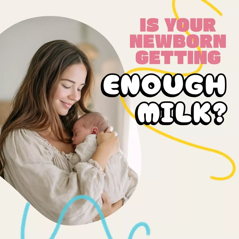 How to Know Your Newborn is Getting Enough Milk | Printable Breastfeeding Checklist | New Mom Digital Guide | Baby Feeding Tracker | Instant Download