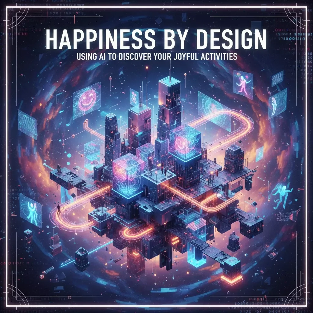 Happiness by Design: Using AI to Discover Your Joyful Activities | Digital Guide for How to Use AI to Find Activities That Boost Happiness | Self-Discovery eBook for Mindful Living