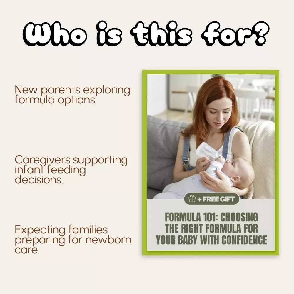 Formula 101: Choosing the Right Formula for Your Baby with Confidence | Digital Baby Formula Guide | How to Choose Formula Type with Ease for New Parents