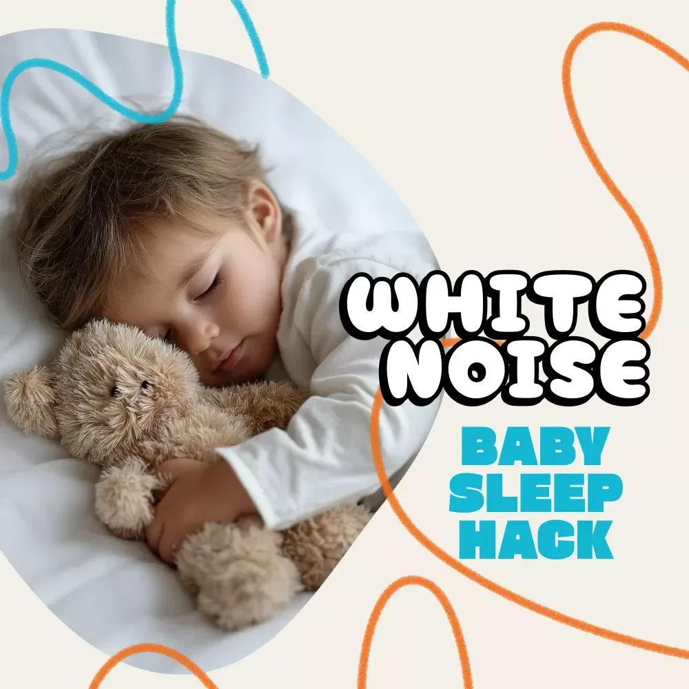 The Ultimate Baby Sleep Hack: White Noise Checklist | How to Use White Noise for Baby Sleep | Digital Download for New Parents & Sleep-Deprived Moms