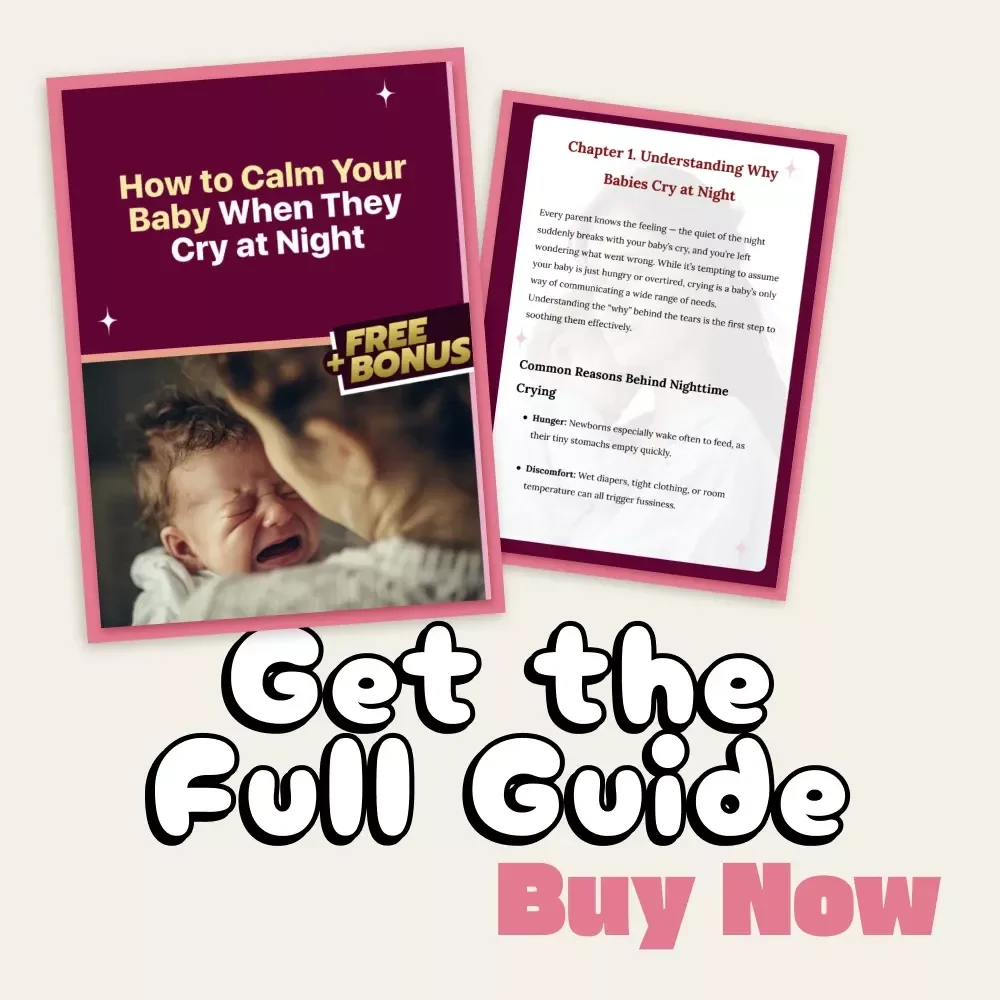 How to Calm Your Baby When They Cry at Night | Gentle Parenting Guide for Sleepless Nights | Digital Download for New Parents | Learn How to Calm a Baby Crying at Night with AI Support & Soothing Routines
