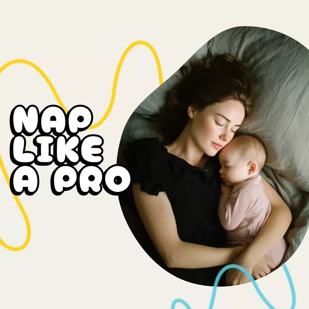 Nap Like a Pro: Resting While Your Baby Sleeps Checklist | Digital Download for Tired Moms | Self-Care eBook for New Parents | Printable Sleep Routine Guide