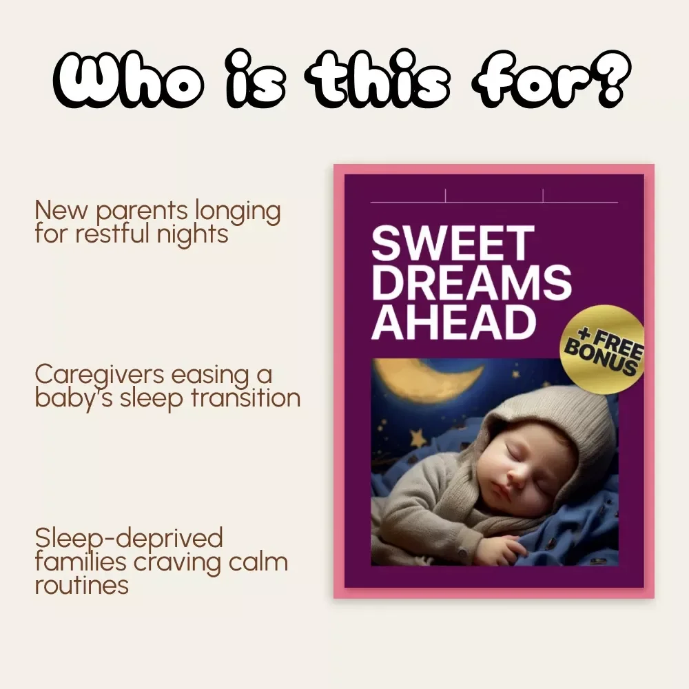 Sweet Dreams Ahead | Baby Sleep Guide for Parents | When to Drop Night Feeds for Baby | Digital Download eBook