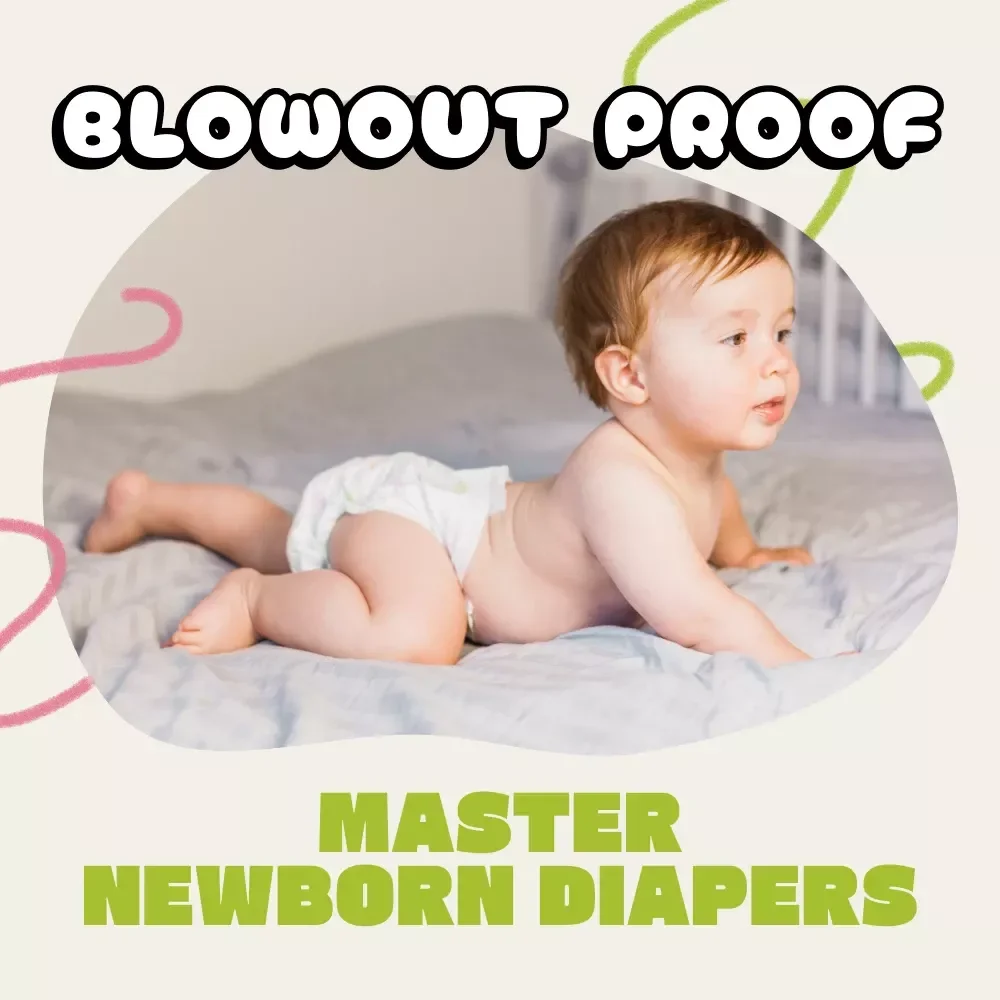 Blowout Proof: Mastering Newborn Diaper Disasters with Confidence | Digital Guide for Parents | How to Manage Blowouts in Newborns Step-by-Step
