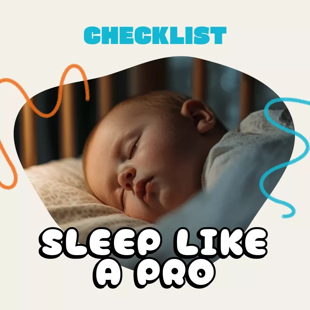 Sleep Like a Pro: Your Ultimate Checklist to Reduce Night Wakings Gradually | Baby Sleep Training Guide | Printable Digital Download for Parents