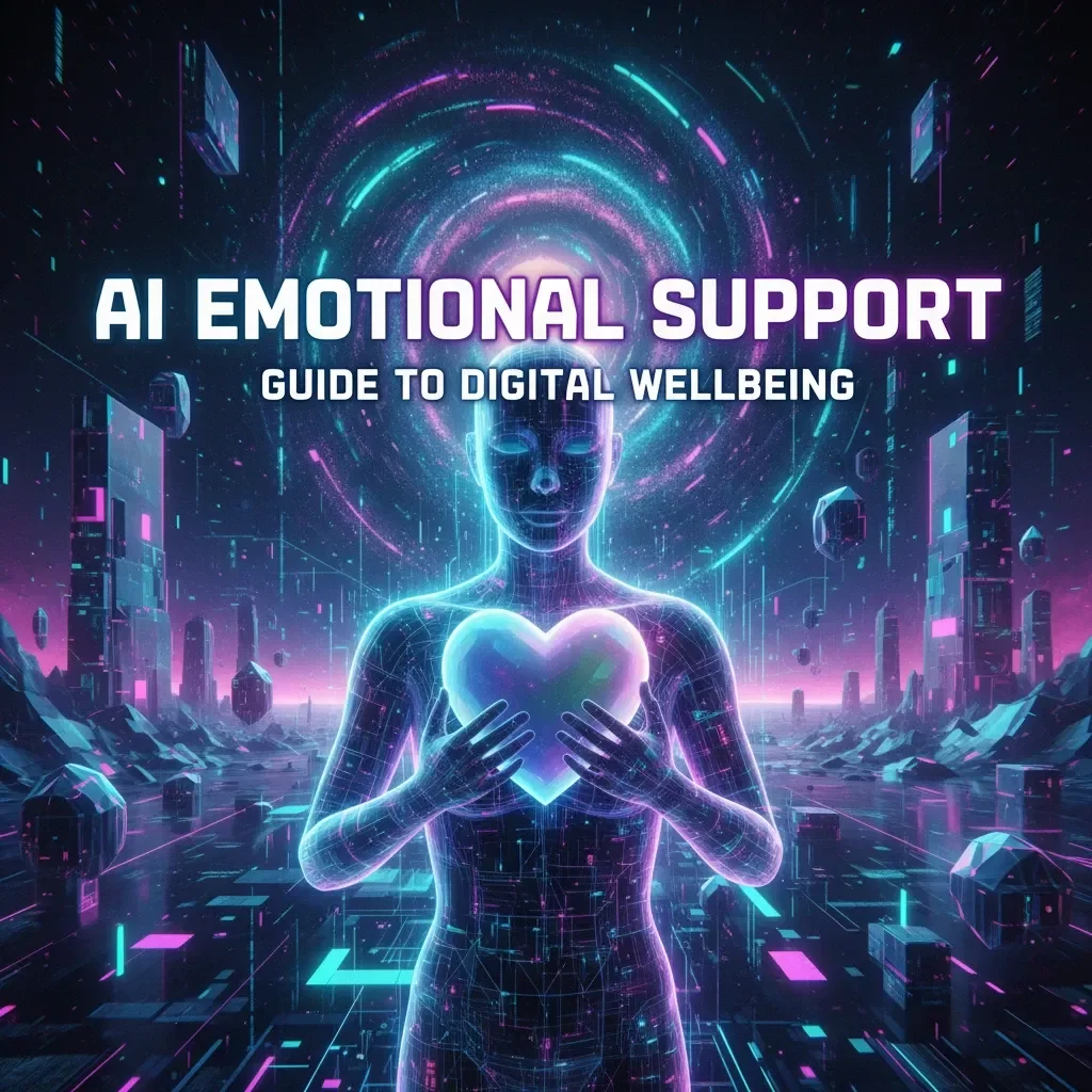 AI Emotional Support | How to Use AI to Get Emotional Support | Digital eBook Guide for Self-Reflection, Calm & Motivation