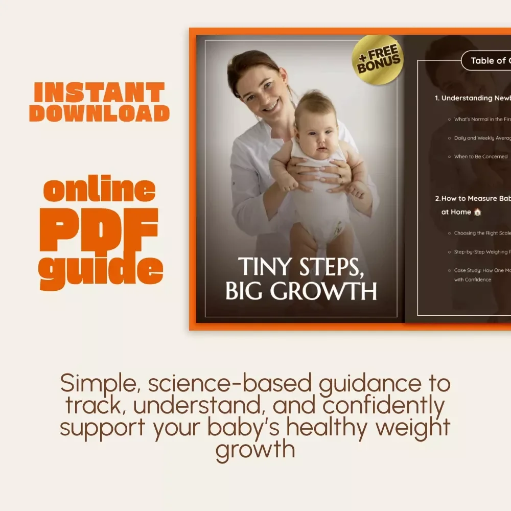 Tiny Steps, Big Growth | Newborn Weight Gain Guide for Parents | How to Measure Newborn Weight Gain at Home + AI Tools for Tracking Baby Growth