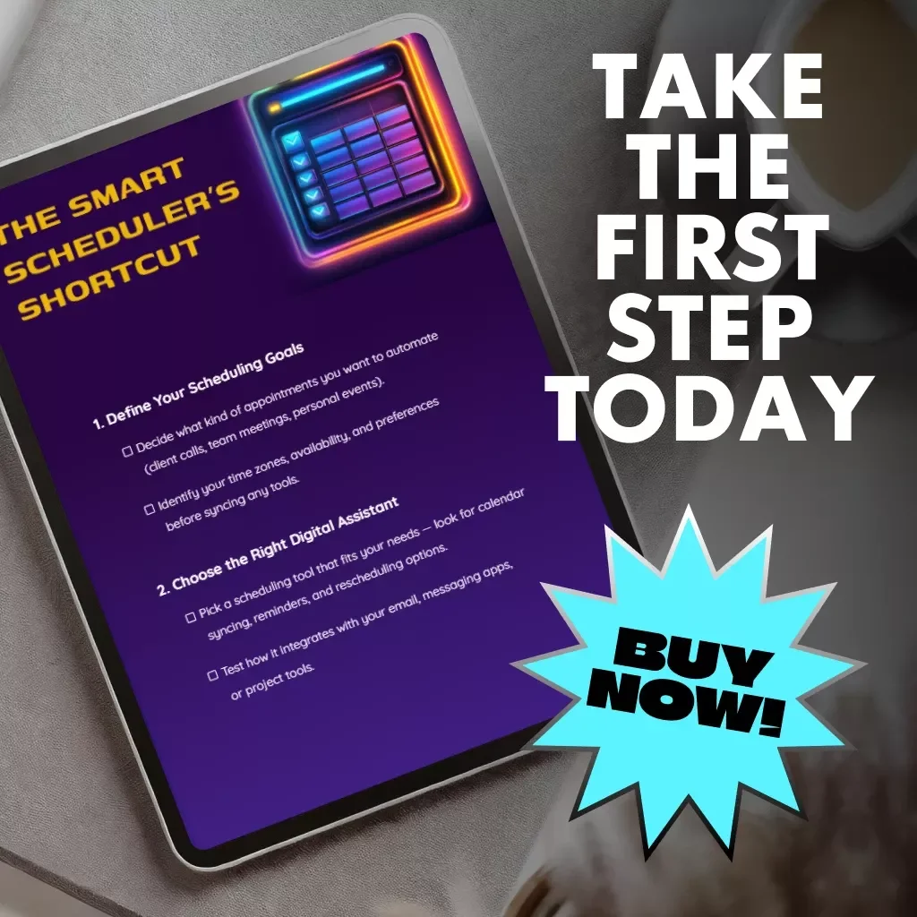 The Smart Scheduler’s Shortcut | AI Scheduling Checklist | How to Use AI to Schedule Appointments Like a Pro