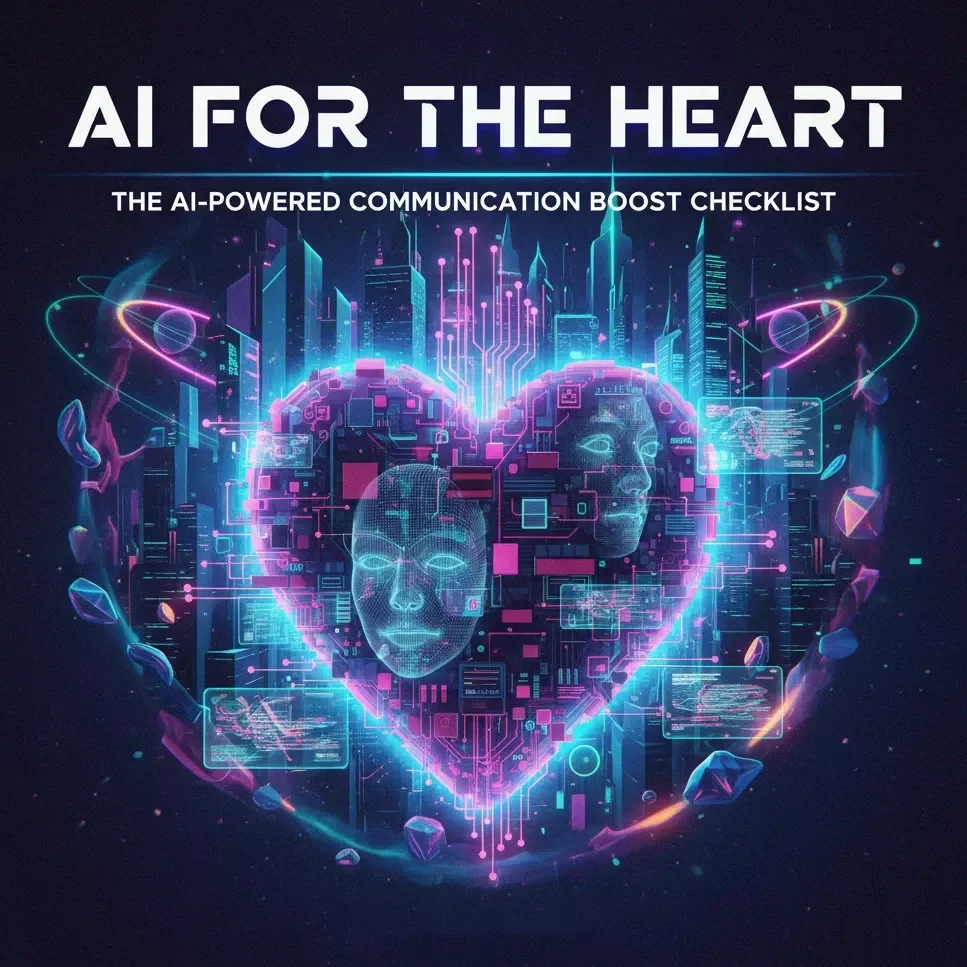 The AI-Powered Communication Boost Checklist | How to Use AI to Improve Communication Skills | Digital Download for Smarter Speaking, Writing & Listening