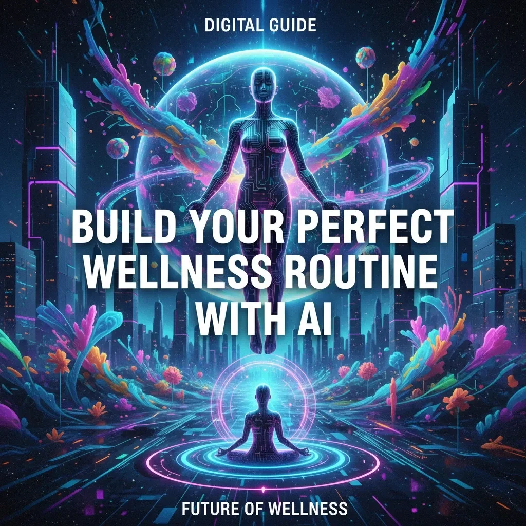 Build Your Perfect Wellness Routine with AI | Digital Wellness eBook for Mindfulness, Nutrition, Fitness & Self-Care | How to Use AI to Create a Wellness Routine