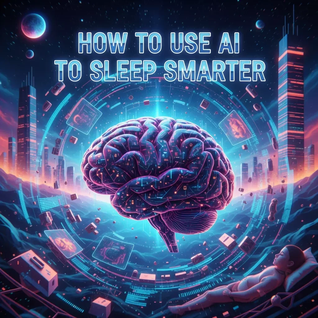 How to Use AI to Sleep Smarter | Digital eBook Guide for Better Rest, Sleep Optimization, and AI Wellness Routine