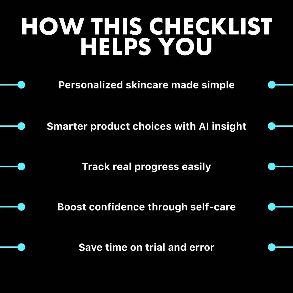 AI-Powered Glow Up Checklist | Digital Skincare Routine Guide for Radiant Skin | Self-Care, AI Skin Analysis, and Personalized Beauty Routine | Printable eBook & Digital Download