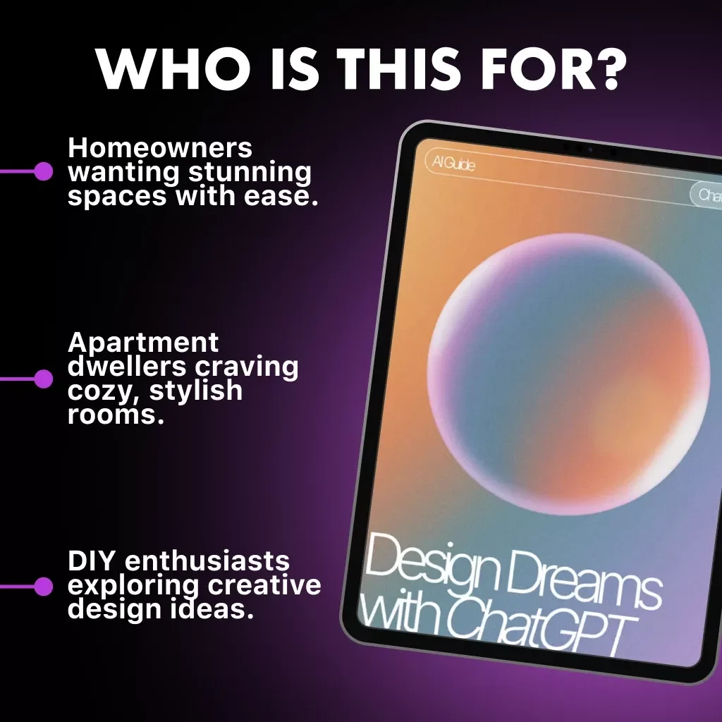 Design Dreams with ChatGPT | How to Use ChatGPT to Design a Room | AI Interior Design Guide for Beginners, Home Decor Enthusiasts & DIY Designers