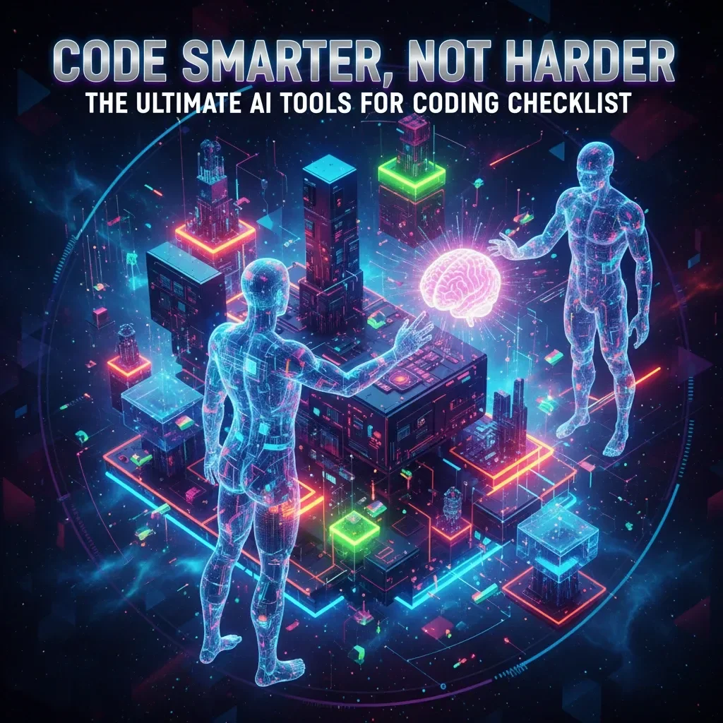 Code Smarter, Not Harder: The Ultimate AI Tools for Coding Checklist | Digital Download for Developers, Programmers & Tech Creators | AI Tools for Coding Productivity Guide