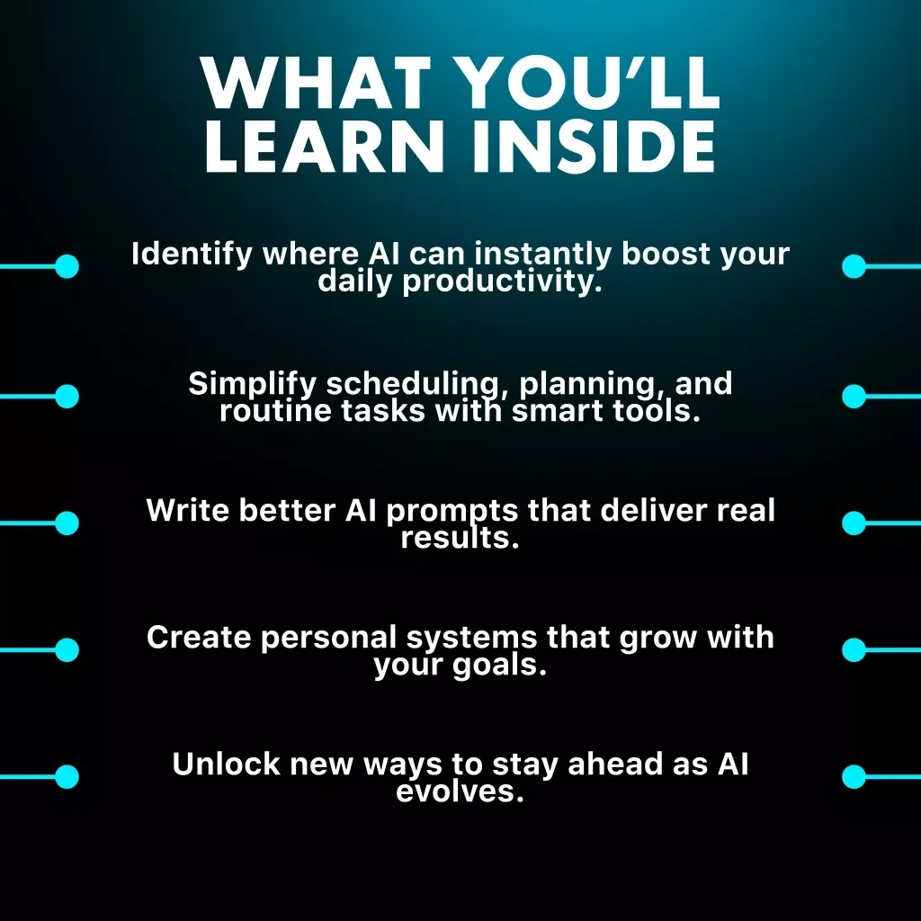 AI for You: Boosting Personal Efficiency in the Digital Age | Best Way to Use AI for Personal Efficiency | Digital Productivity Guide for Modern Professionals