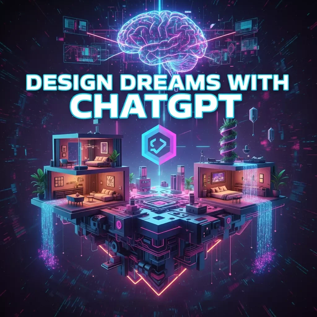 Design Dreams with ChatGPT | How to Use ChatGPT to Design a Room | AI Interior Design Guide for Beginners, Home Decor Enthusiasts & DIY Designers