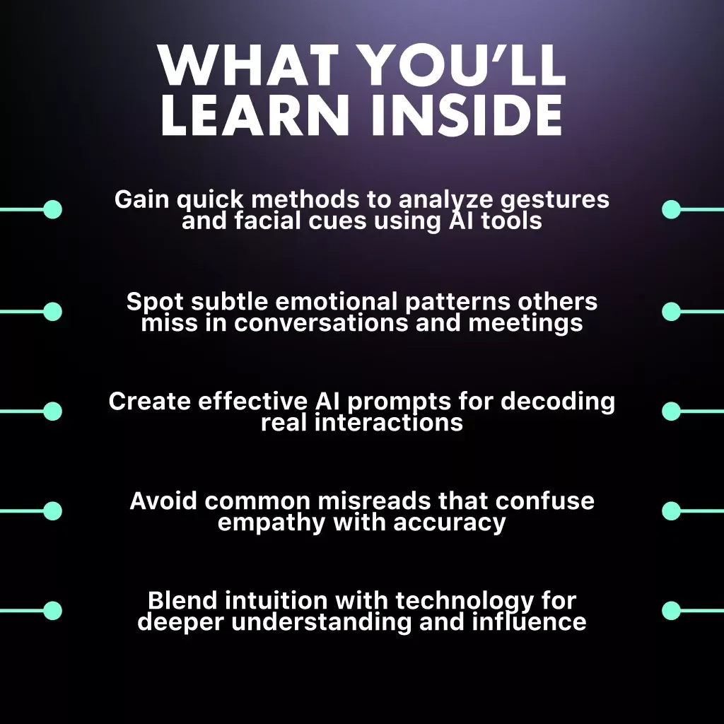 Use AI to Decode Anyone | Digital Guide on How to Use AI to Understand Body Language | Learn AI-Powered Body Language Analysis, Facial Expressions, and Emotional Intelligence