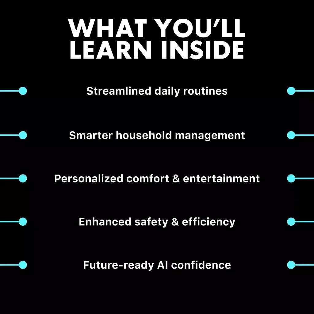 AI at Home: Mastering Smart Living with Artificial Intelligence | Digital Guide for Using AI for Home Management, Smart Home Organization, and Everyday Efficiency