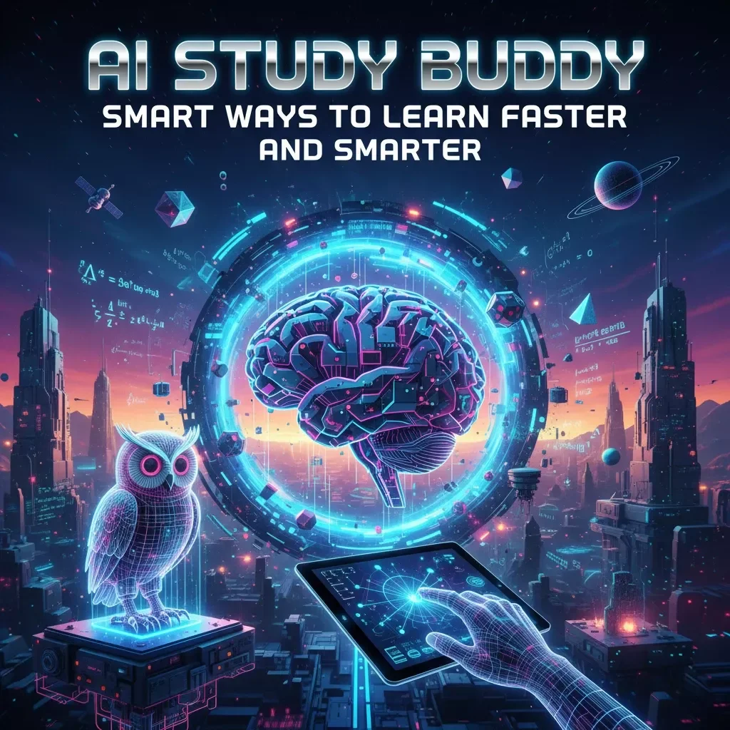 AI Study Buddy: Smart Ways to Learn Faster and Smarter | eBook for Students | Digital Download | Best Way to Use AI for Studying | AI Learning Guide