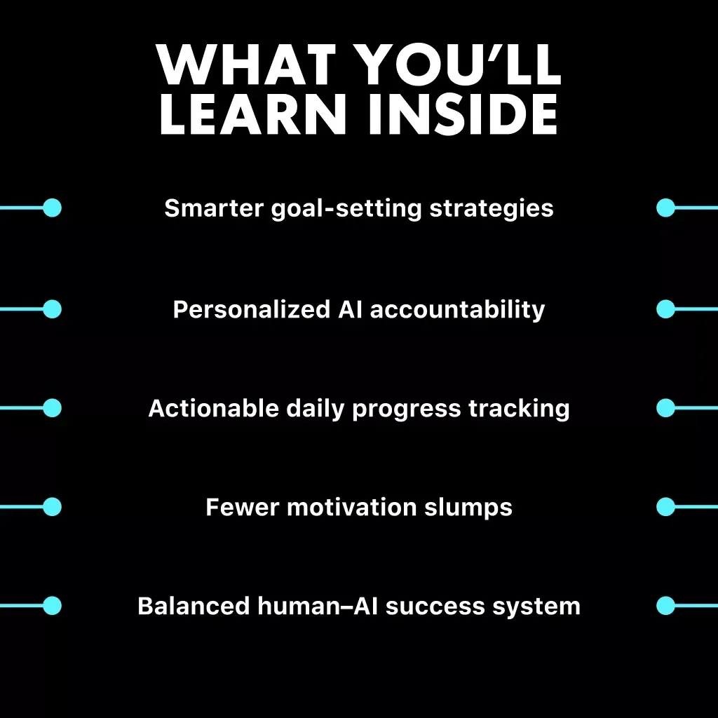 Goal Mastery with AI | Digital Guide to How to Use AI to Set and Achieve Goals | Smart Goal-Setting Workbook for Entrepreneurs, Creators & Professionals | Instant Download