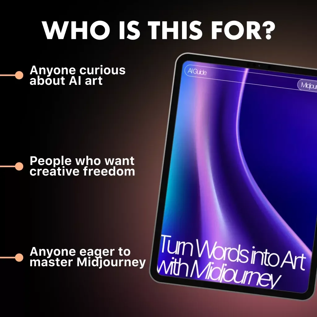 Turn Words into Art with Midjourney | How to Use Midjourney Guide for Beginners, Creators & Digital Artists | AI Art Prompt Writing eBook