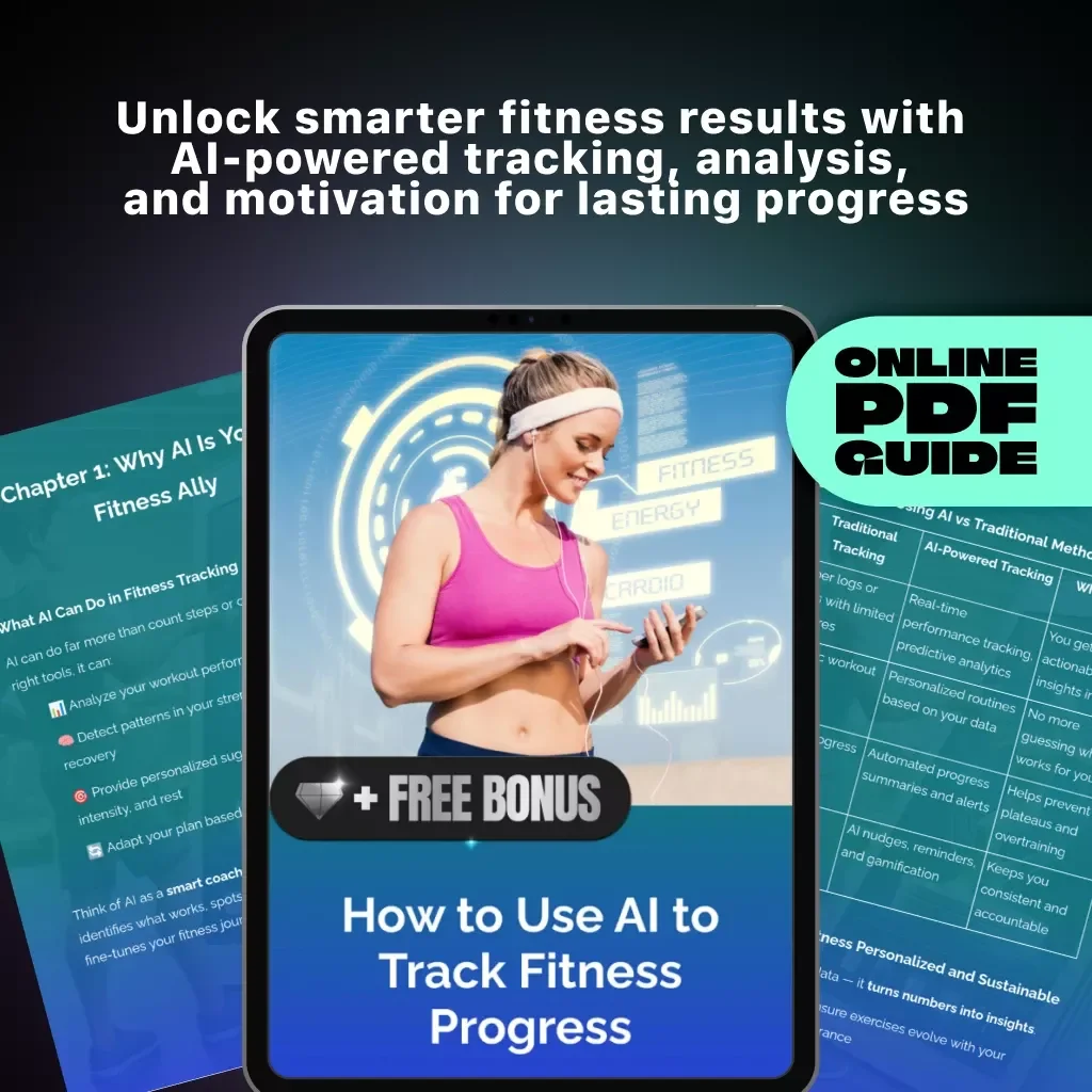 How to Use AI to Track Fitness Progress | Digital Fitness Guide for Smarter Workouts, Personalized AI Training & Real-Time Progress Tracking