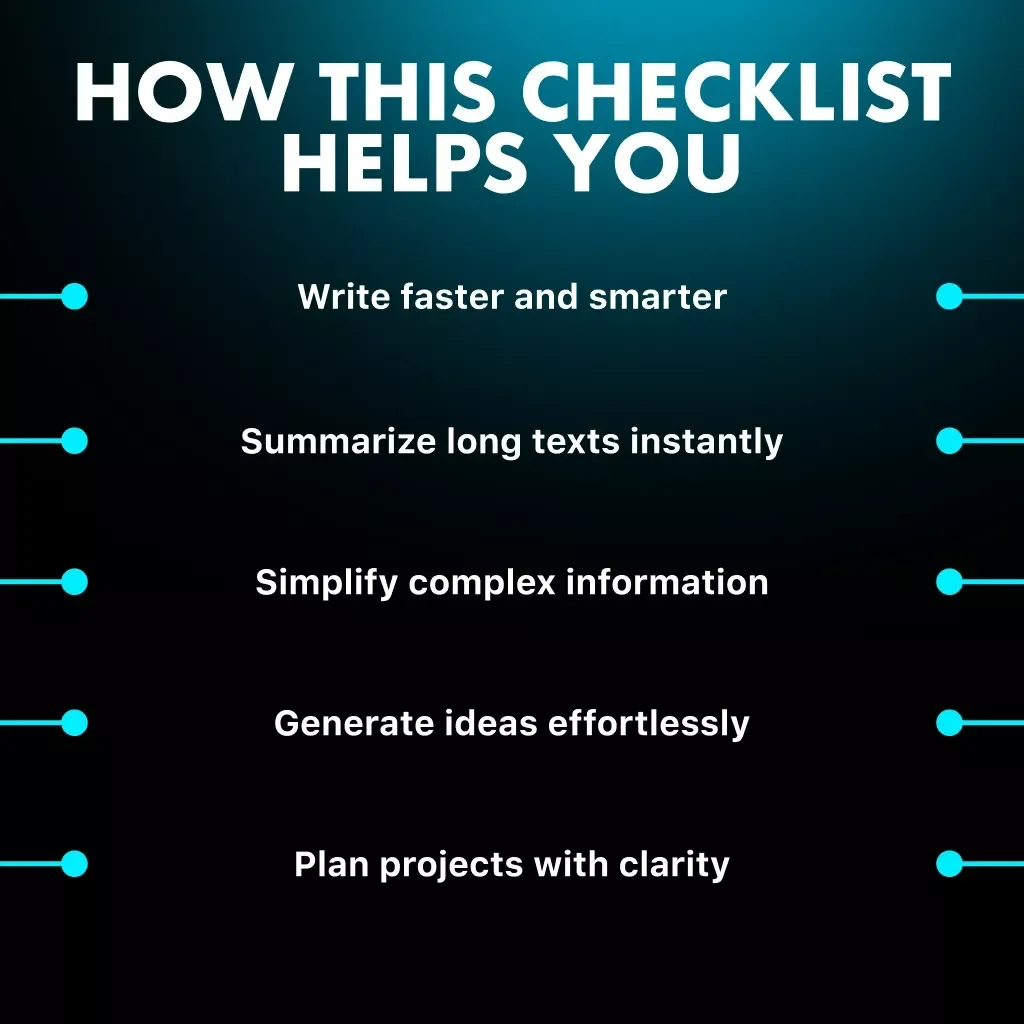 Master Productivity with Claude AI | Digital Checklist for Writers, Professionals & Creators | Learn What Is Claude AI Good For and Boost Efficiency