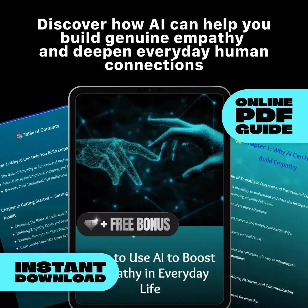How to Use AI to Boost Empathy in Everyday Life | Digital Guide | Learn How to Use AI to Improve Empathy and Deepen Human Connection