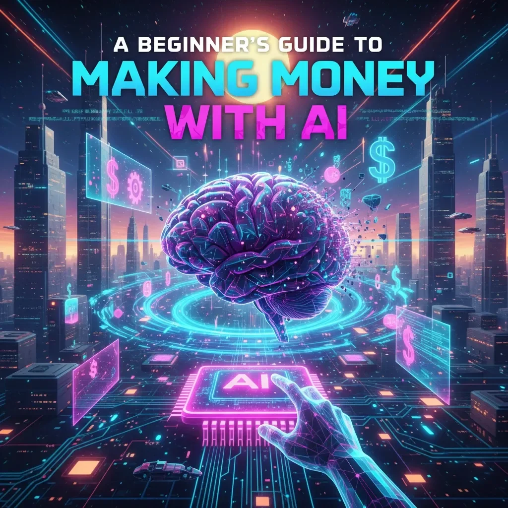A Beginner’s Guide to Making Money with AI | Learn How to Make Money with AI | Step-by-Step eBook for Beginners